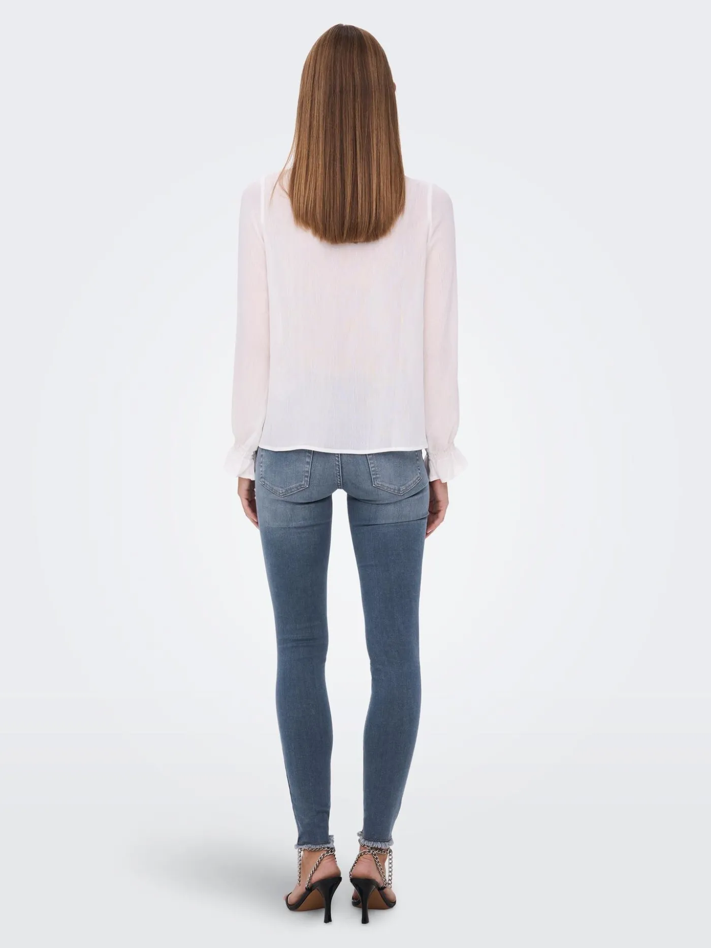 ONLBLUSH MID SK ANK RAW DNM REA231 - Special Blue