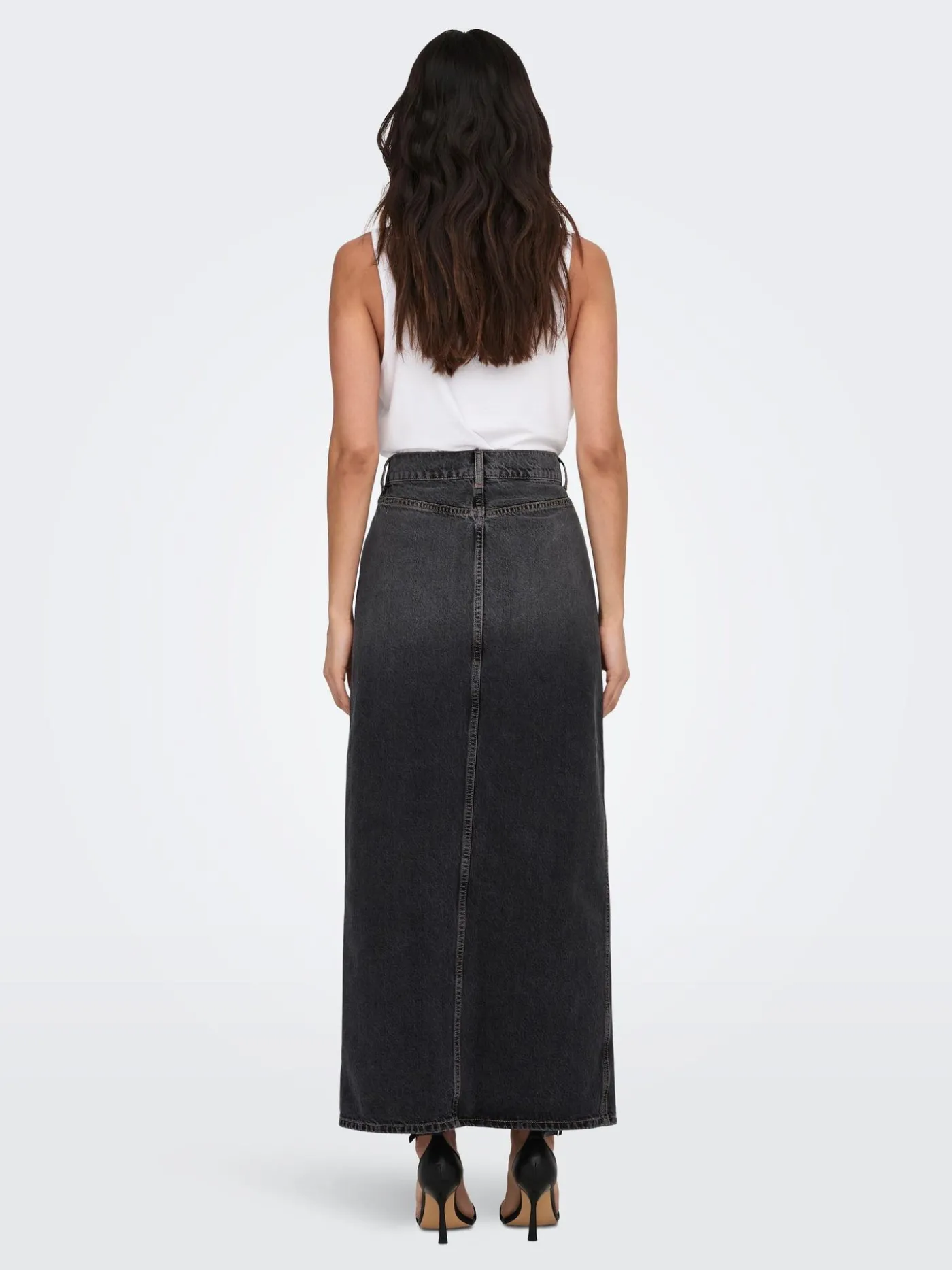 ONLCILLA LONG SLIT SKIRT DNM NOOS