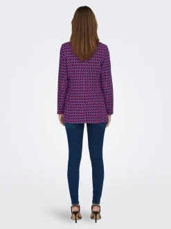 ONLCORINNA-ABBA L/S AOP BLAZER CC T