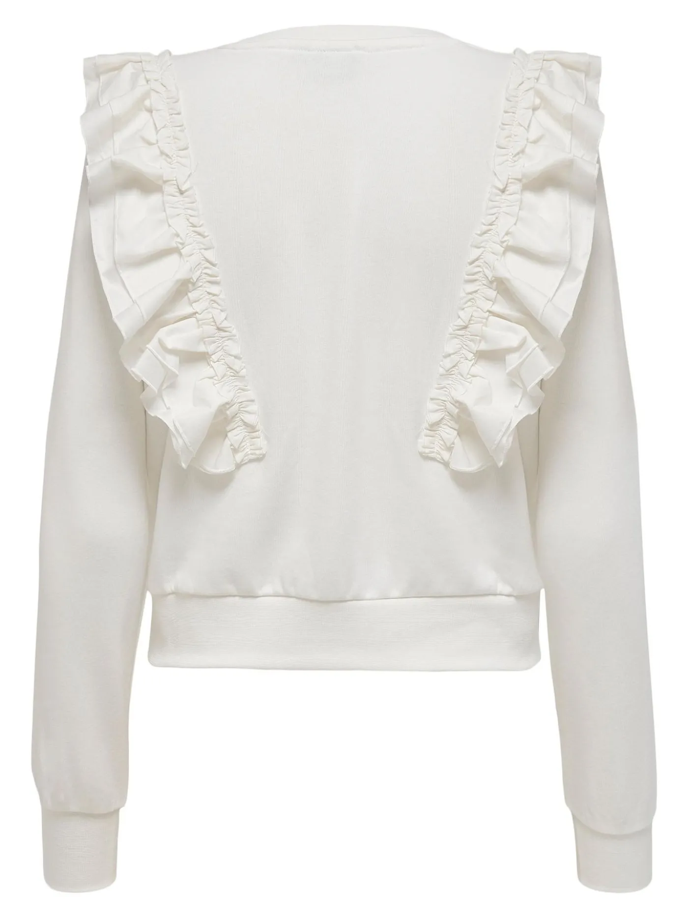 ONLEMILIA LIFE L/S MIX SWT - Cloud Dancer