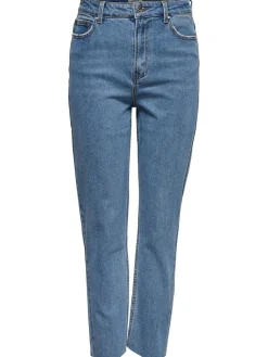 ONLEMILY HW ST RAW CR AN MAE06 NOOS - Light Blue D