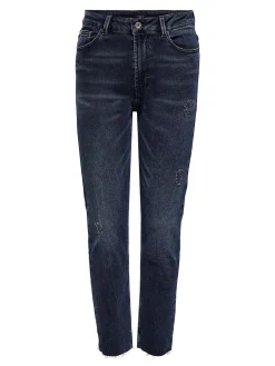 ONLEMILY LIFE HW ST RW CR AK MAE546 - Blue Black D