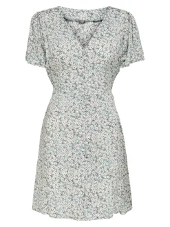 ONLEVIDA S/S SHORT DRESS WVN NOOS