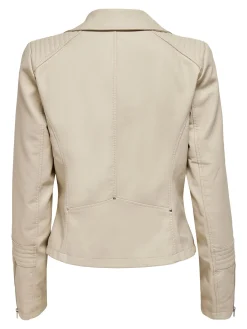 ONLGEMMA FAUX LEATHER BIKER OTW NOO