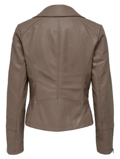 ONLGEMMA FAUX LEATHER BIKER OTW NOO