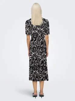 ONLHALIA LIFE S/S MIDI DRESS WVN NO