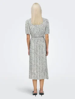 ONLHALIA LIFE S/S MIDI DRESS WVN NO