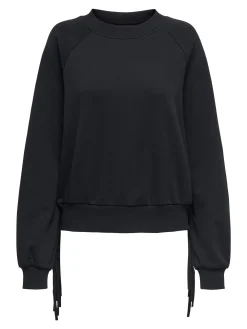 ONLJETT L/S O-NECK EMB. BOX SWT