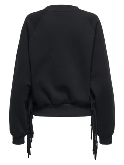 ONLJETT L/S O-NECK EMB. BOX SWT