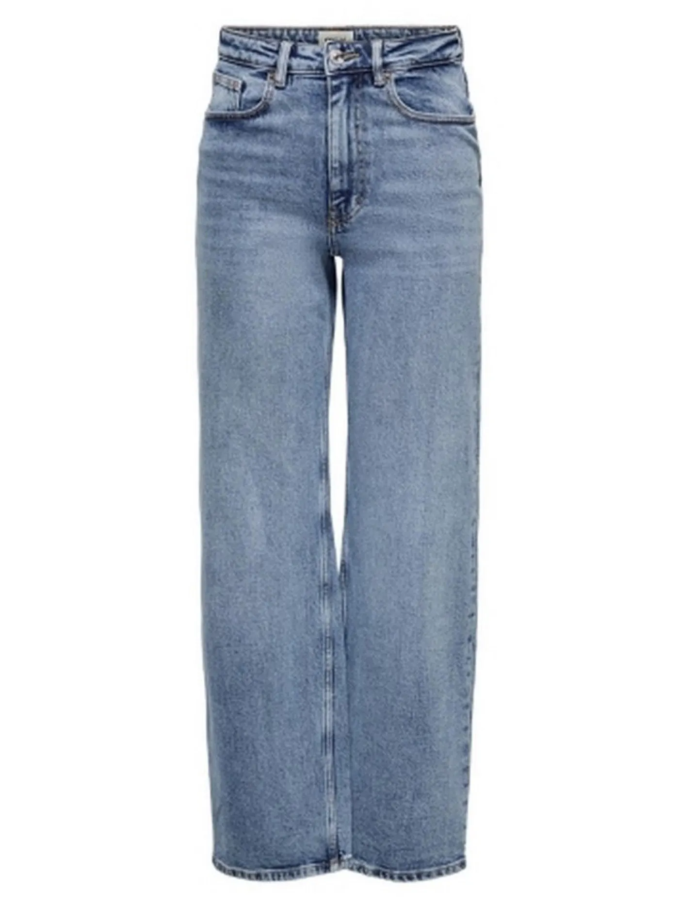 ONLJUICY HW WIDE LEG REA365 NOOS - Medium Blue De