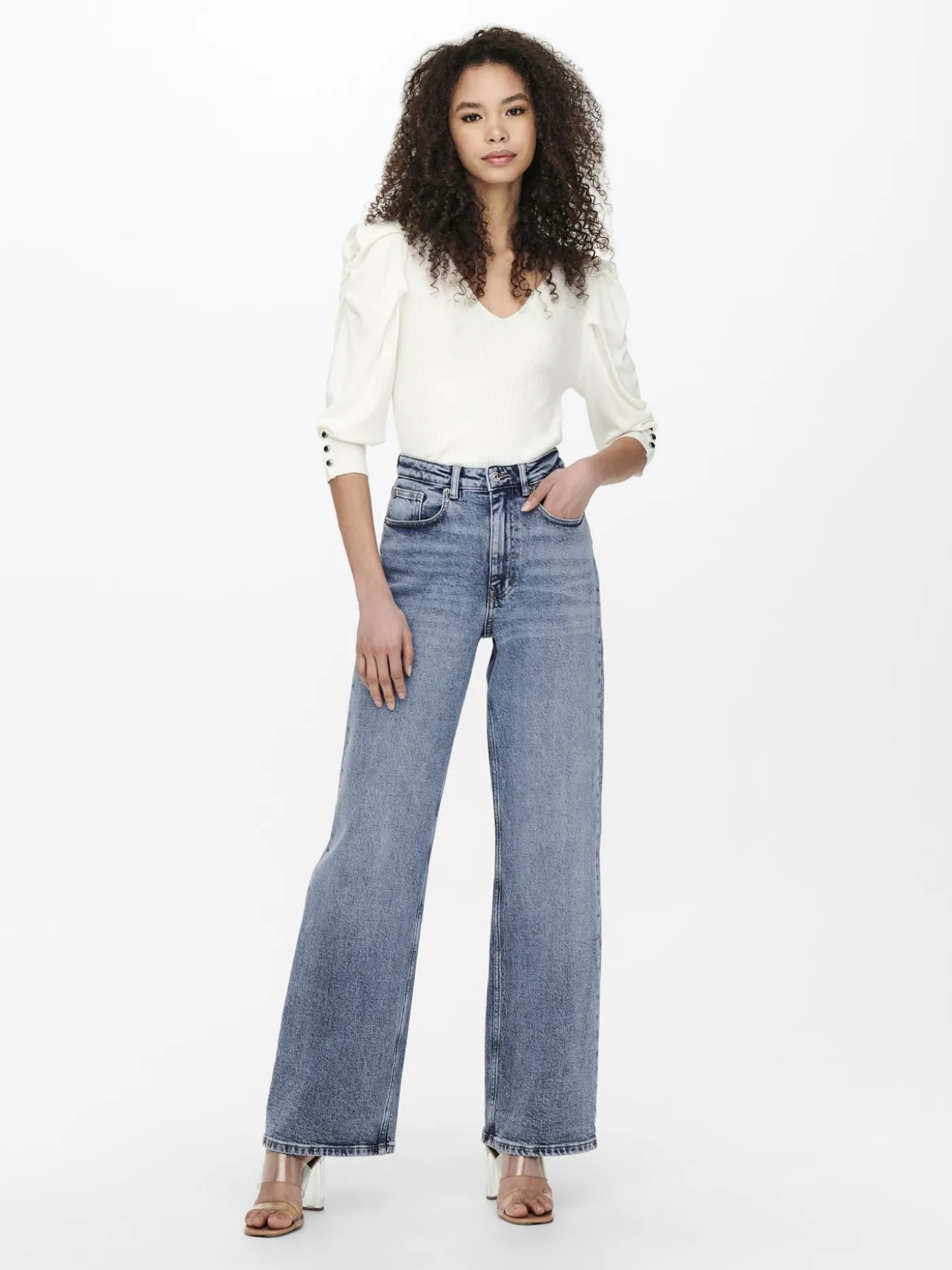 ONLJUICY HW WIDE LEG REA365 NOOS