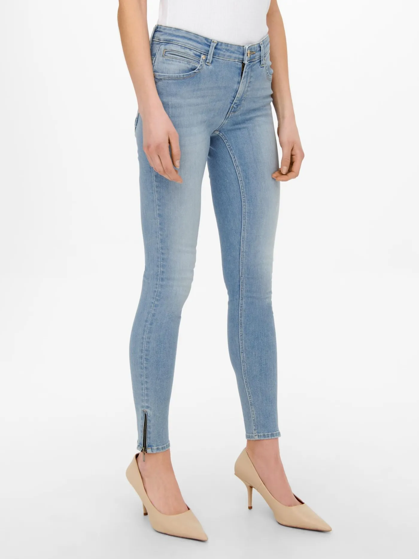 ONLKENDELL RG SK ANK TAI467 NOOS - Light Blue Deni