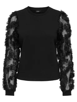 ONLLAVIN L/S O-NECK MIX CS SWT