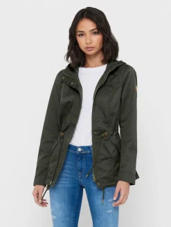 ONLLORCA CANVAS PARKA CC OTW