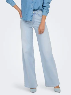 ONLMADISON BLUSH HW WIDE DNM CRO495