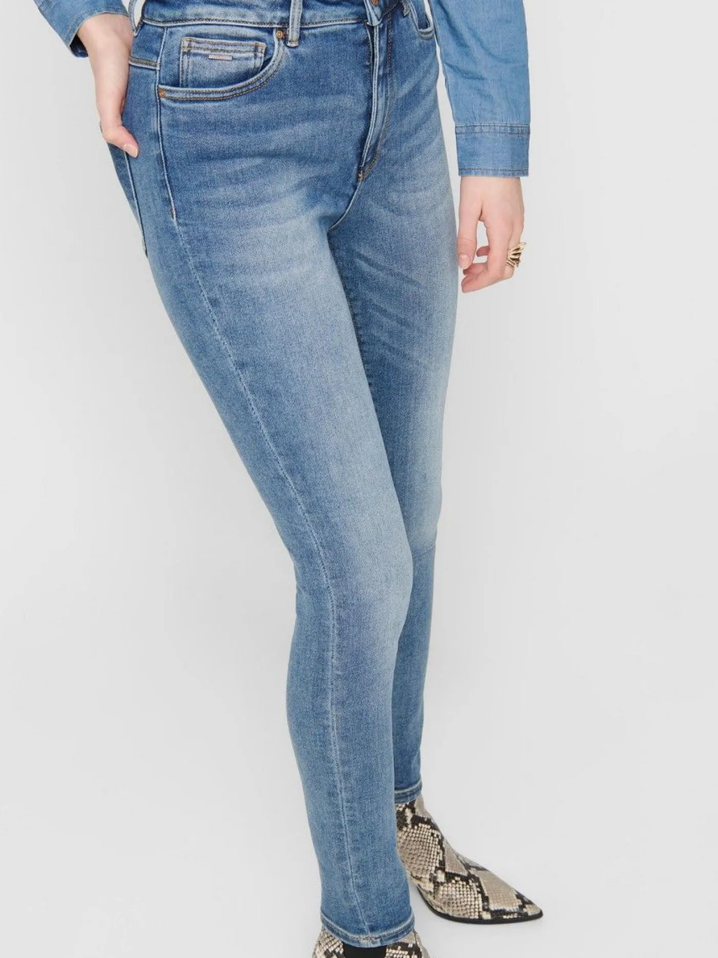 ONLMILA LIFE HW SK ANK BB BJ13994 - Medium Blue D