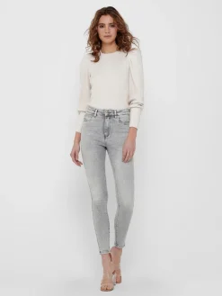 ONLMILA LIFE HW SK ANK BJ755 NOOS - Light Grey Den