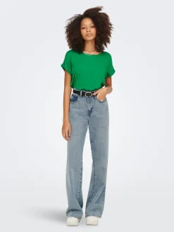 ONLMOSTER S/S O-NECK TOP NOOS JRS