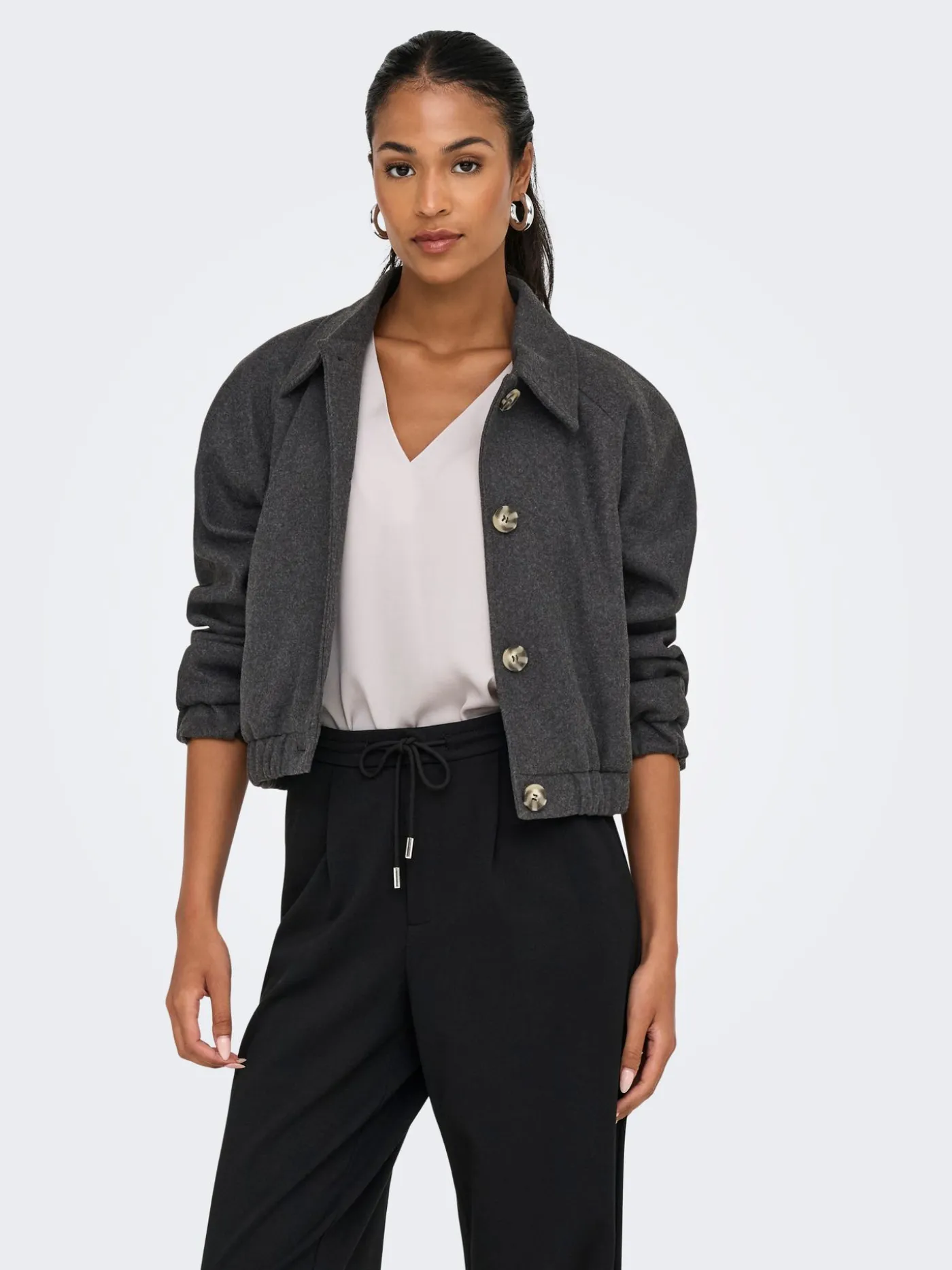 ONLNANCY LIFE COLLAR JACKET CC OTW