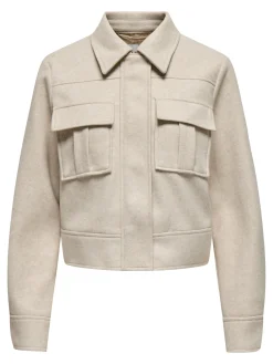 ONLNANCY LIFE SHORT CARGO JACKET CC