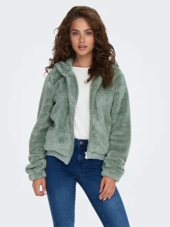 ONLNEWANNA CONTACT SHERPA JACKET CC