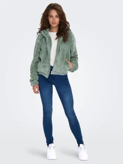 ONLNEWANNA CONTACT SHERPA JACKET CC