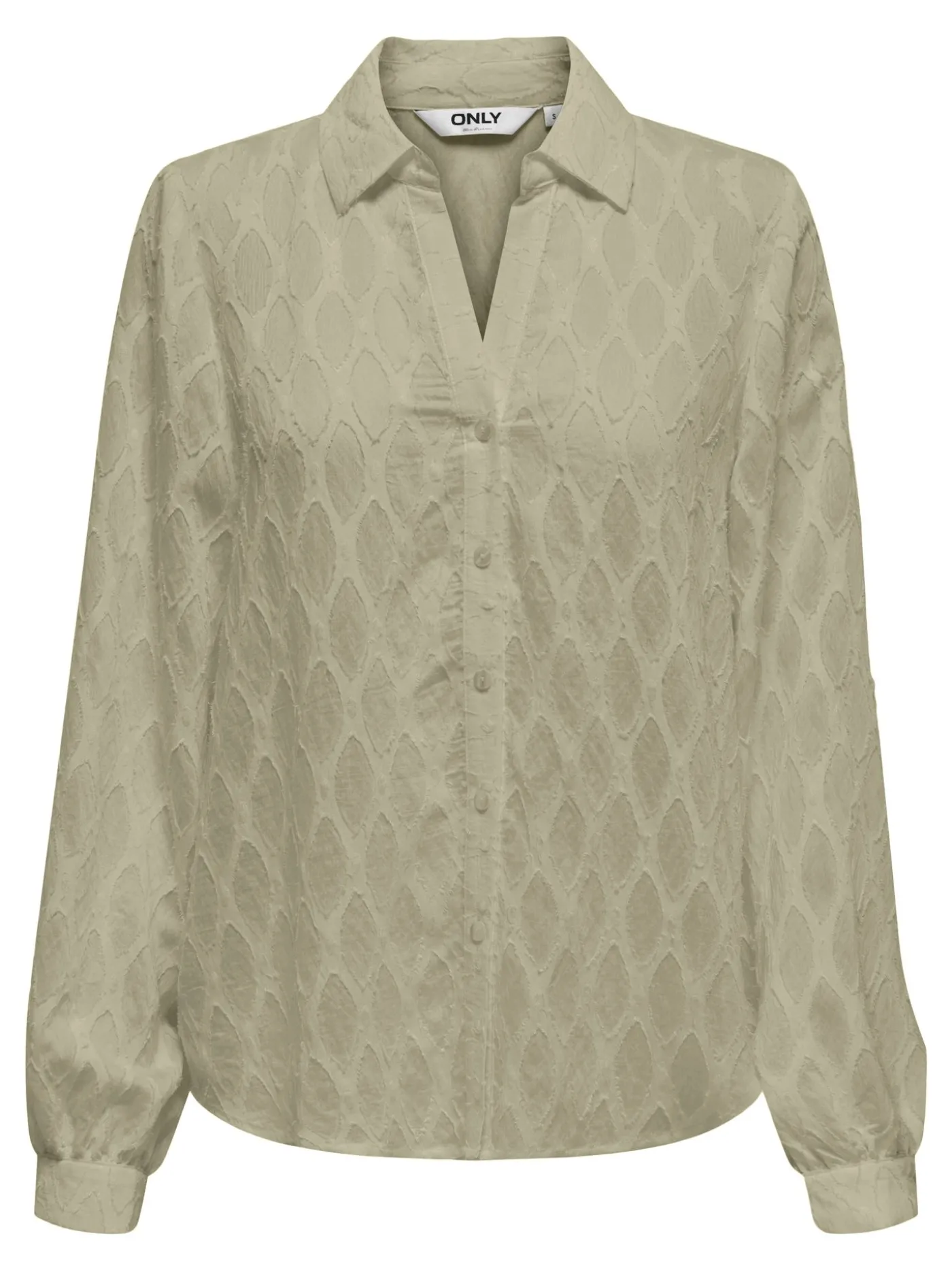 ONLNOA LS V-NECK SHIRT WVN