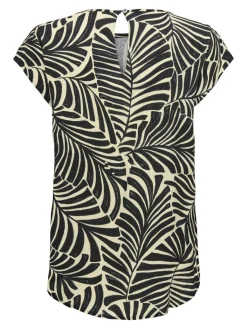 ONLNOVA LIFE S/S TOP AOP  PTM