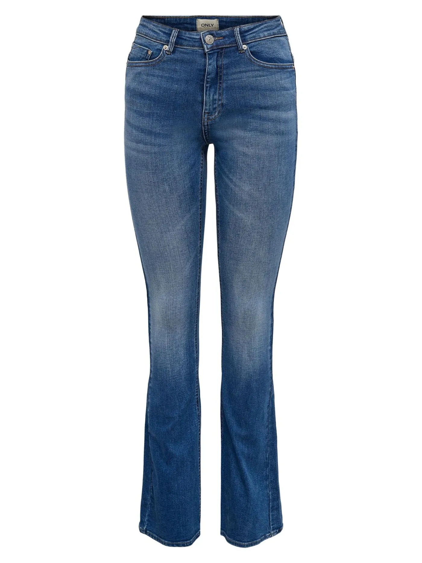 ONLPAOLA LIFE HW FLARED AZG0007 NOO - Medium Blue