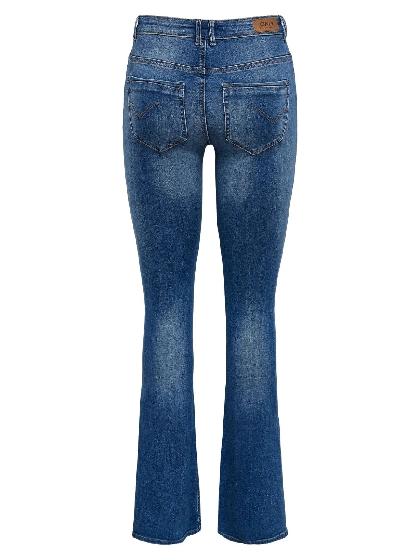 ONLPAOLA LIFE HW FLARED AZG0007 NOO - Medium Blue