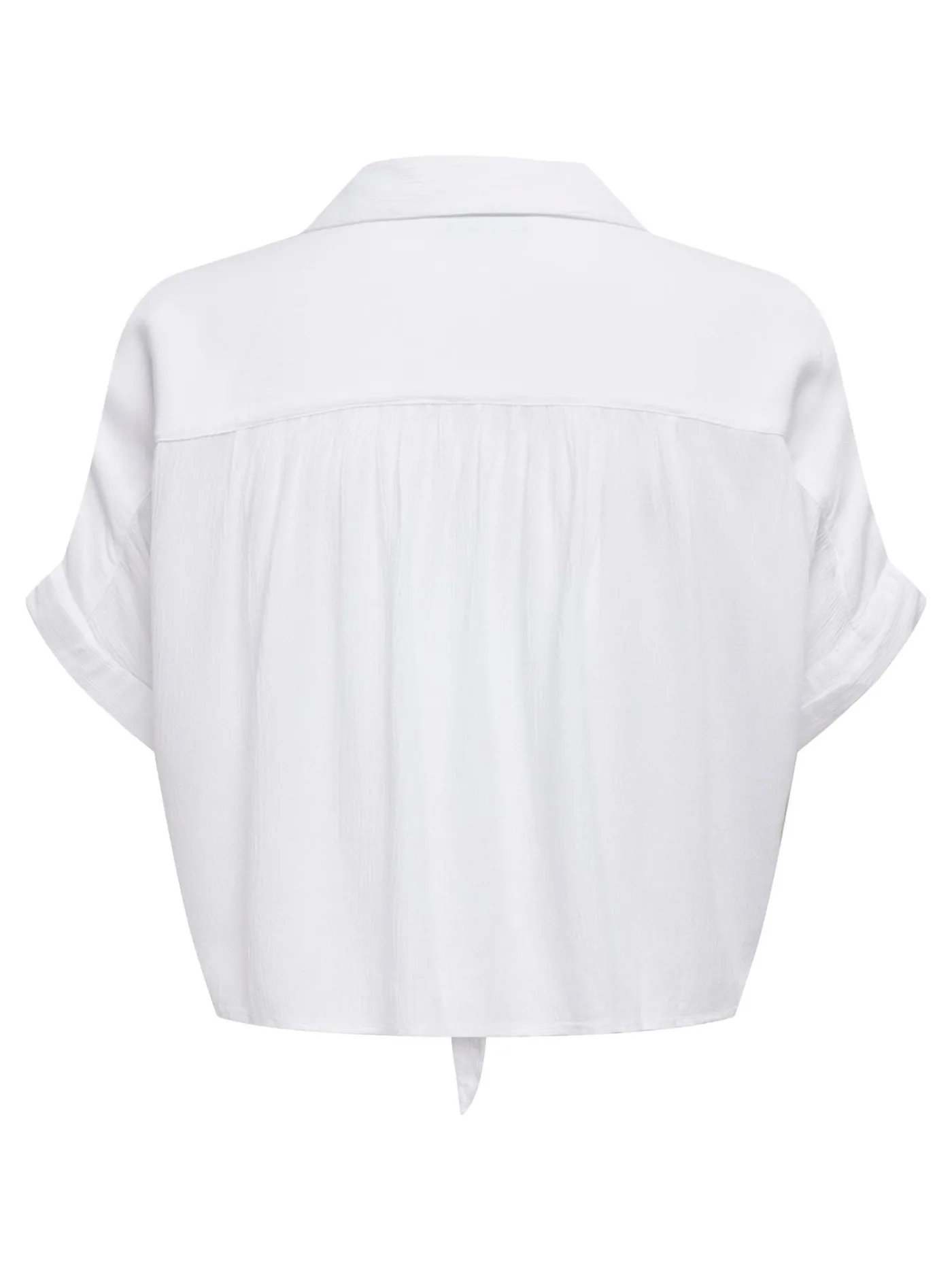 ONLPAULA LIFE S/S TIE SHIRT WVN NOO