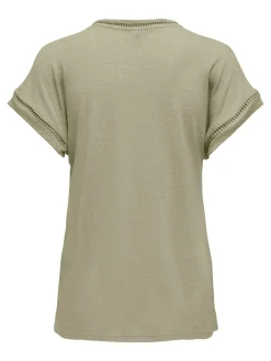 ONLPENNY S/S V-NECK TOP JRS