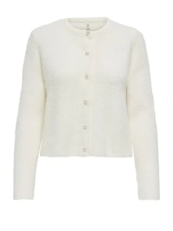 ONLPETRA LS PEARL O-NECK CARDI CC K