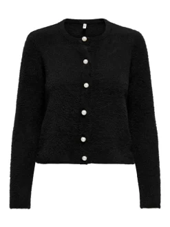 ONLPETRA LS PEARL O-NECK CARDI CC K
