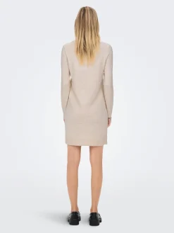 ONLRICA LIFE L/S O-NECK DRESS KNT N