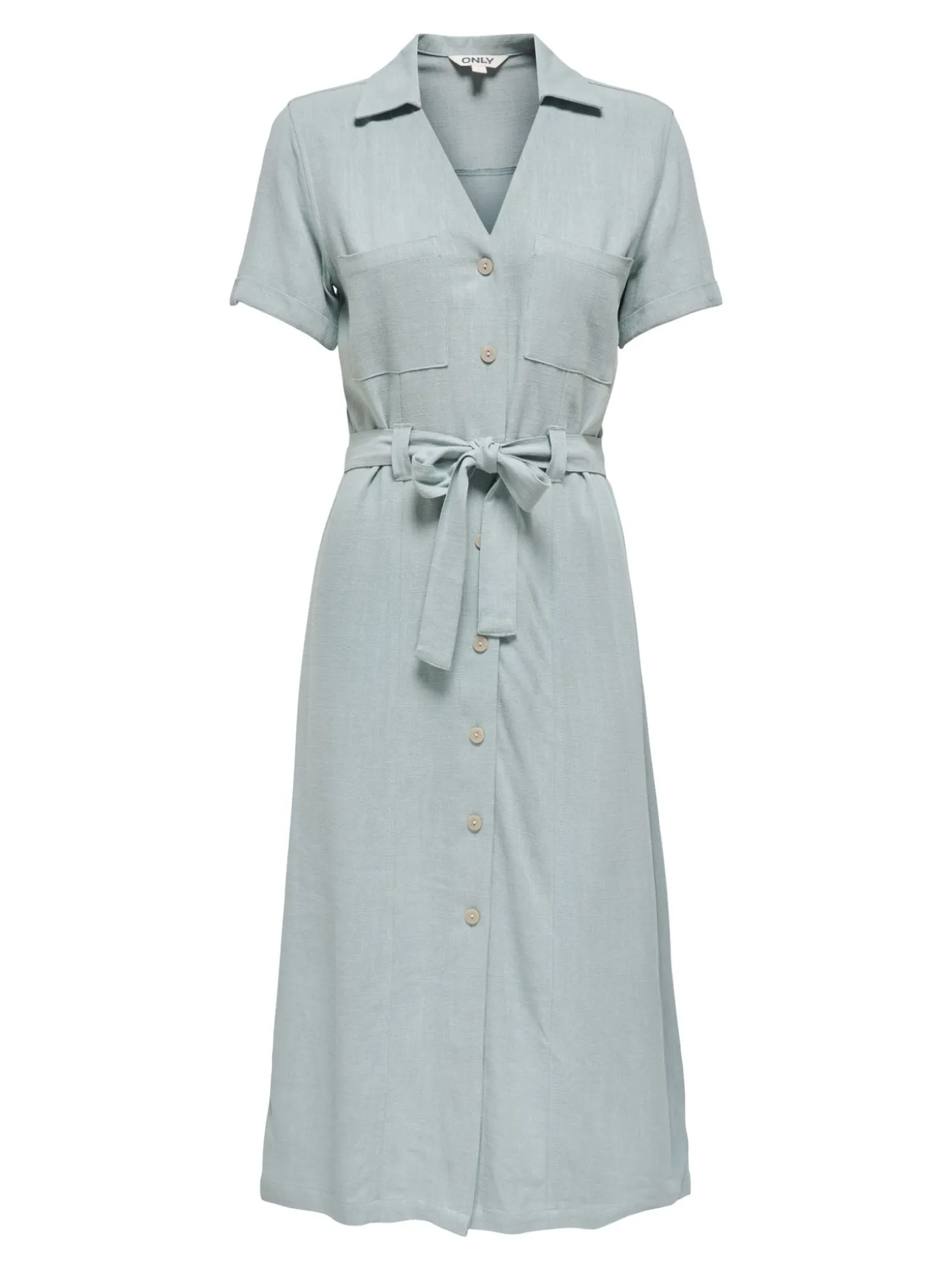 ONLSIESTA SS LIN BL SHIRT DRESS PNT