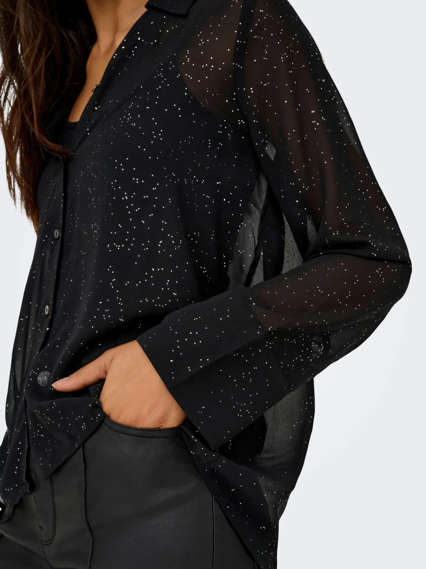 ONLSTAR LIFE L/S GRACE GLITTER SHIR