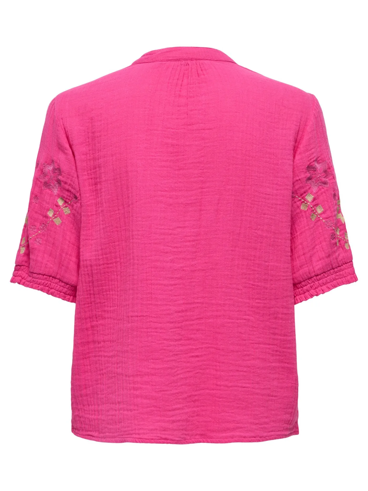 ONLTHYRA LIFE SS V-NECK SHIRT WVN C