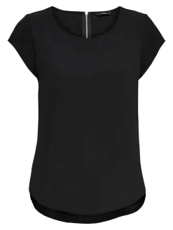 ONLVIC S/S SOLID TOP NOOS PTM - Black