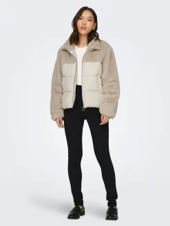 ONLWANJA FUR PUFFER MIX JACKET CC O
