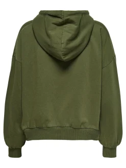 ONLWILDEST LIFE LS HOOD BOX CS SWT - Kalamata/WILD