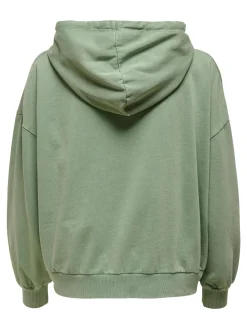 ONLWILDEST LIFE LS HOOD BOX CS SWT - Hedge Green/L