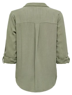 ONLYASMIN-SIESTA LS LI BL SHIRT PNT