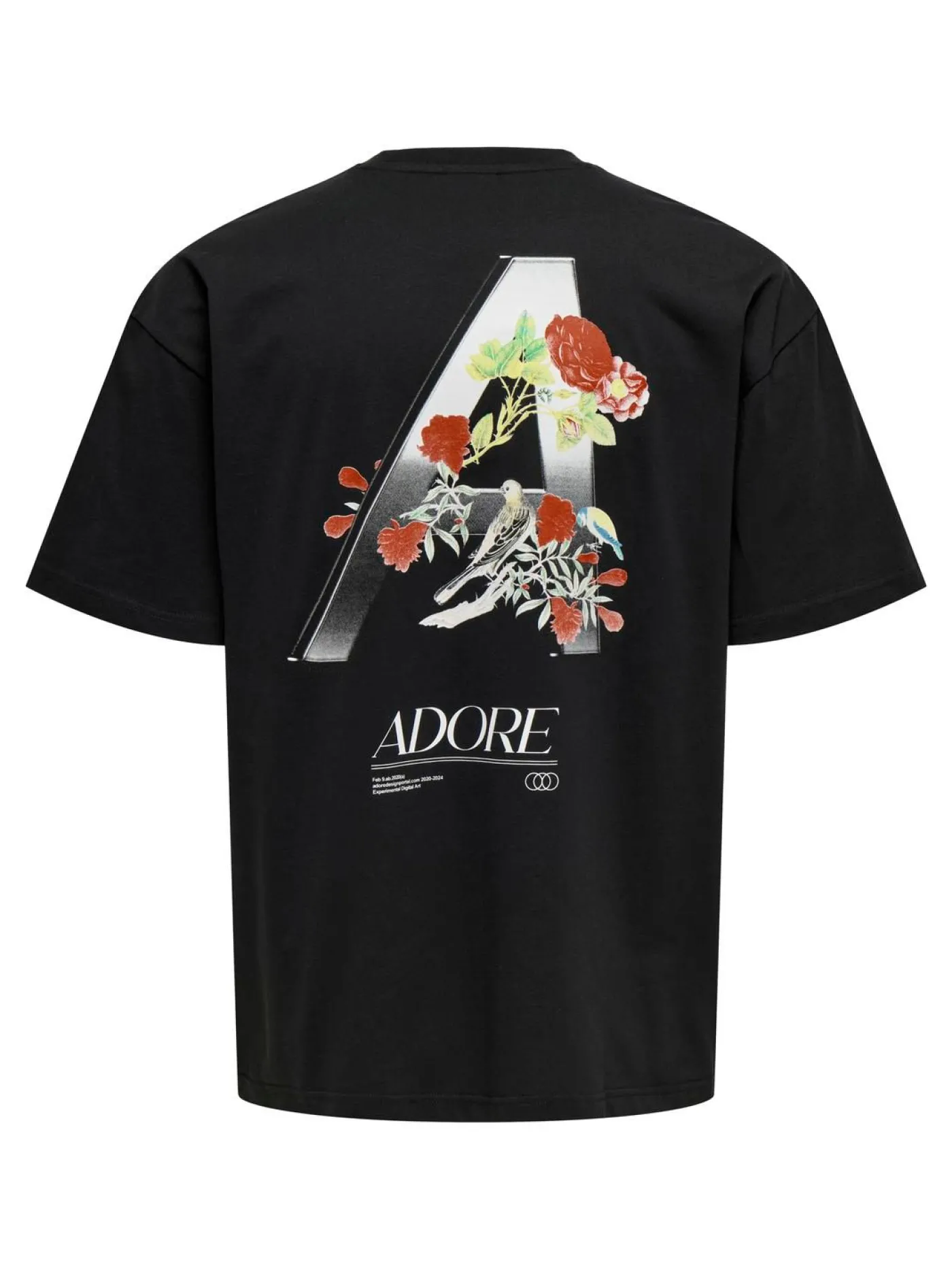 ONSADORE LOOSE SS PRINT TEE