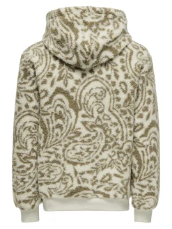 ONSBANKS REG PAISLEY HOODIE SWEAT