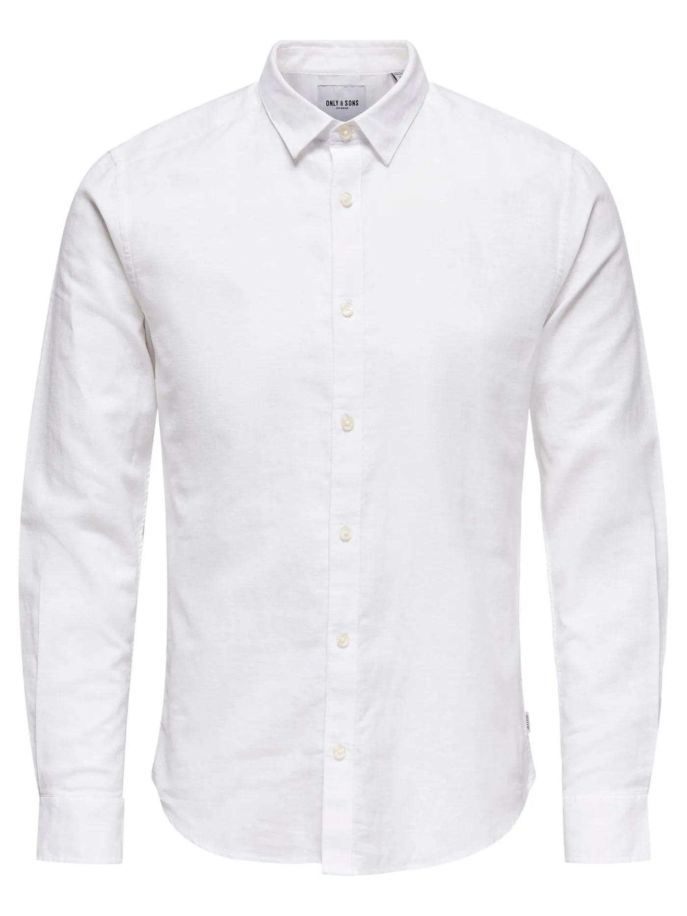 ONSCAIDEN LS SOLID LINEN SHIRT NOOS