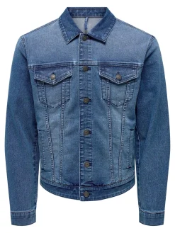 ONSCOIN MID. BLUE 4333 JACKET NOOS - Medium Blue D