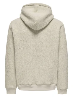 ONSEMILIO REG TEDDY HOODIE SWEAT VD