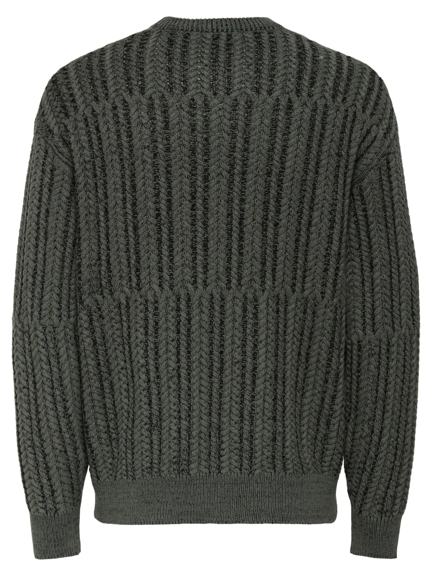 ONSFILL RLX LS CABEL CREW KNIT