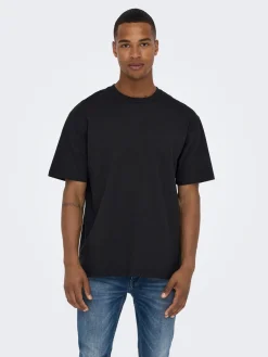 ONSFRED RLX SS TEE NOOS - Black